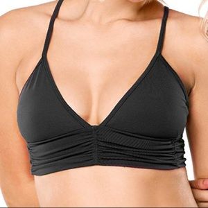 Women's Wirefree Plunge Bra Strappy
